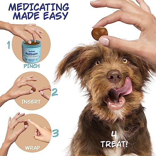 Medisnacks Pill Pouch Paste for Dogs Capsule 150 Servings Peanut Butter Flavoured Immune and Digestive Support to Conceal Medication for Dogs Natural Soft Dog Treats 106oz  Cucciolini Doodles Medisnacks pill pouch paste for dogs capsule 150 servings peanut butter flavoured immune and digestive support to conceal medication for dogs natural soft dog treats 10 6oz   cucciolini doodles