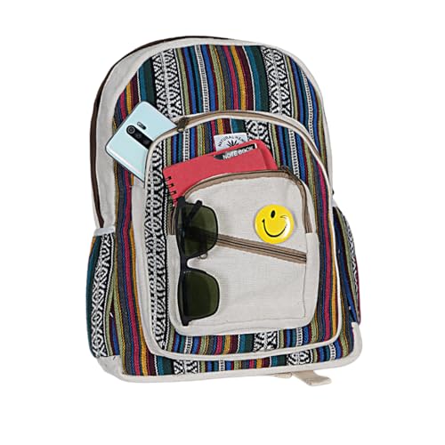 Marubhumi Natural Himalayan Hemp Backpack for Women