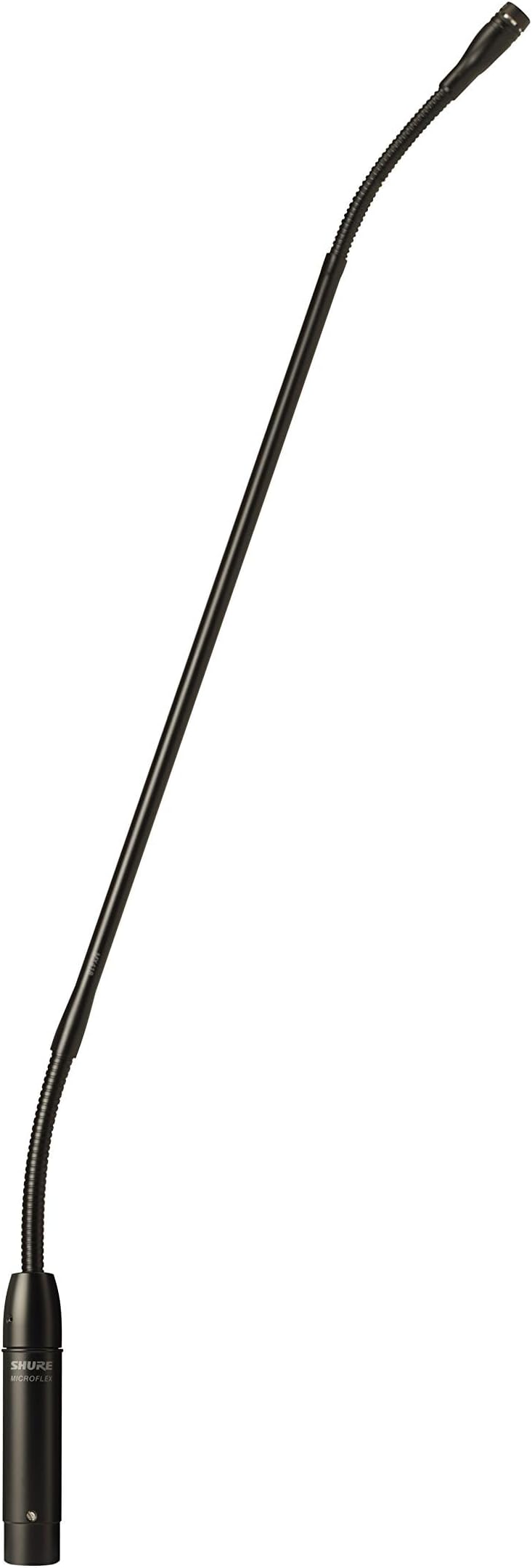 MX418/S Supercardioid Condenser Microphone, 18" Gooseneck with Attached XLR Preamp, Shock & Flange Mount, Snap-Fit Foam Windscreen