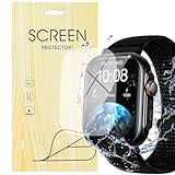  Compatible pour [6 Pièce Films Protecteurs] Doux Protection Films de protection d\'écran Compatible pour Smartwatch Parsonver Montre Connectée Homme Femme 1,85\