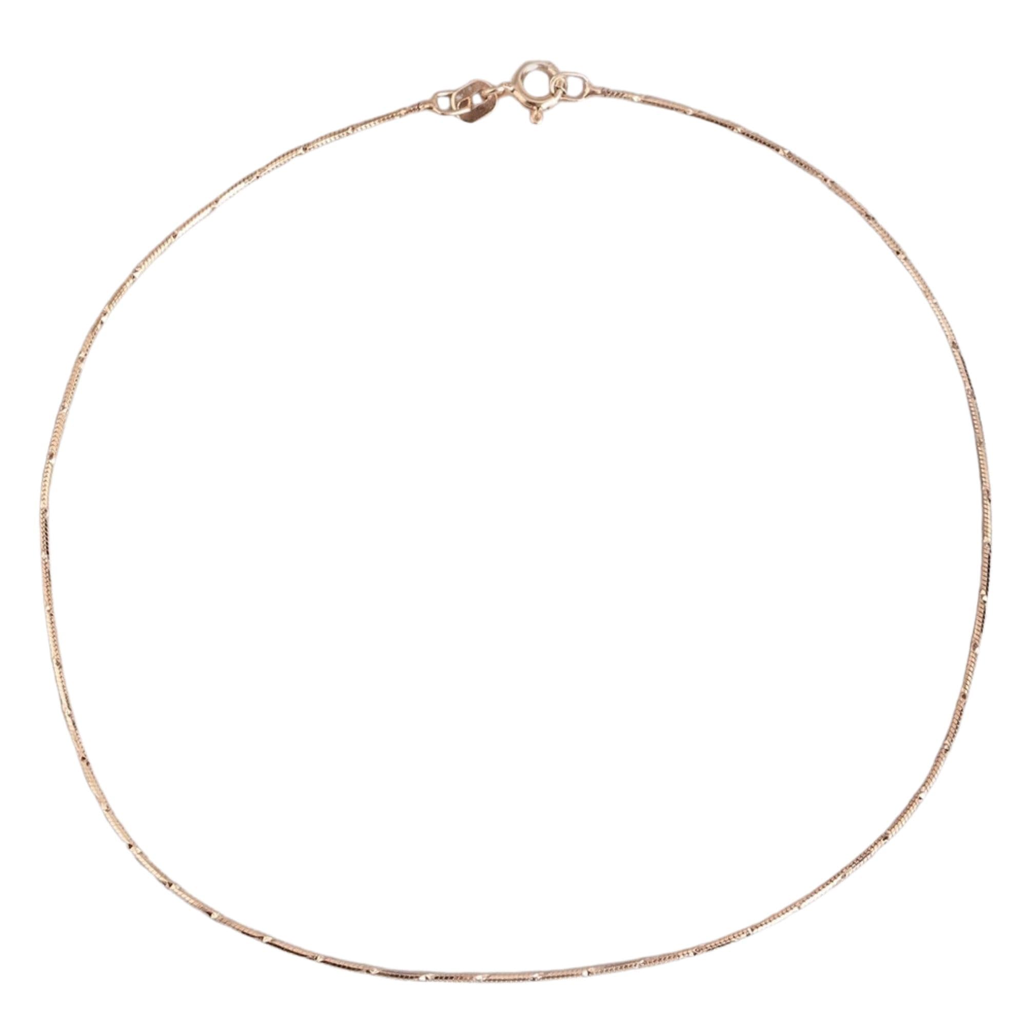 zavya 925 Sterling Silver Modest Minimal Rose Gold Plating Chain Anklet (Single) | | Gift for Women & Girls | With Certificate of Authenticity & 925 Stamp-picture-23