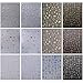 12 Sheet Star Nail Stickers 3D Self-Adhesive Nail Decals Gold Star Moon Nail Art Stickers Pegatinas Uñas Love Heart Sun Nail Supplies Nail Art Design Decoration Accessories