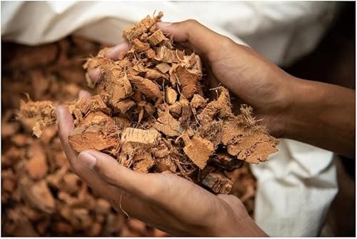 Miniatura 2 de Fibra de chips de cáscara de coco para orquídeas - Medios de cultivo finos - Chips de coco de pacas - 1 bolsa 17.64 oz