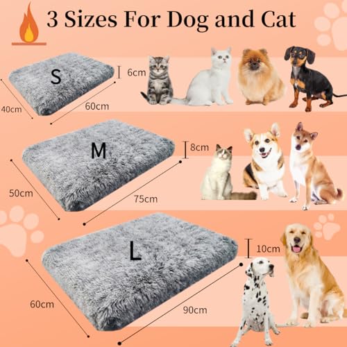 Little Bean Self Heating Pad for Dogs and Cats Heated Cat Bed Soft Warm Dog Mat Non-Electric Warming Pet Mat for Outdoor and Indoor Large Kittens Small Puppy Pets (S) - Image 5