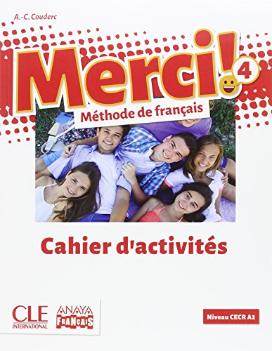 Portada de Merci!. Méthode de Français 4º ESO Cahier D Activités. Mec