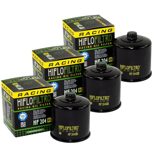 Ölfilter Set 3 Stück Hiflo HF204RC für Arctic Cat Kawasa ki