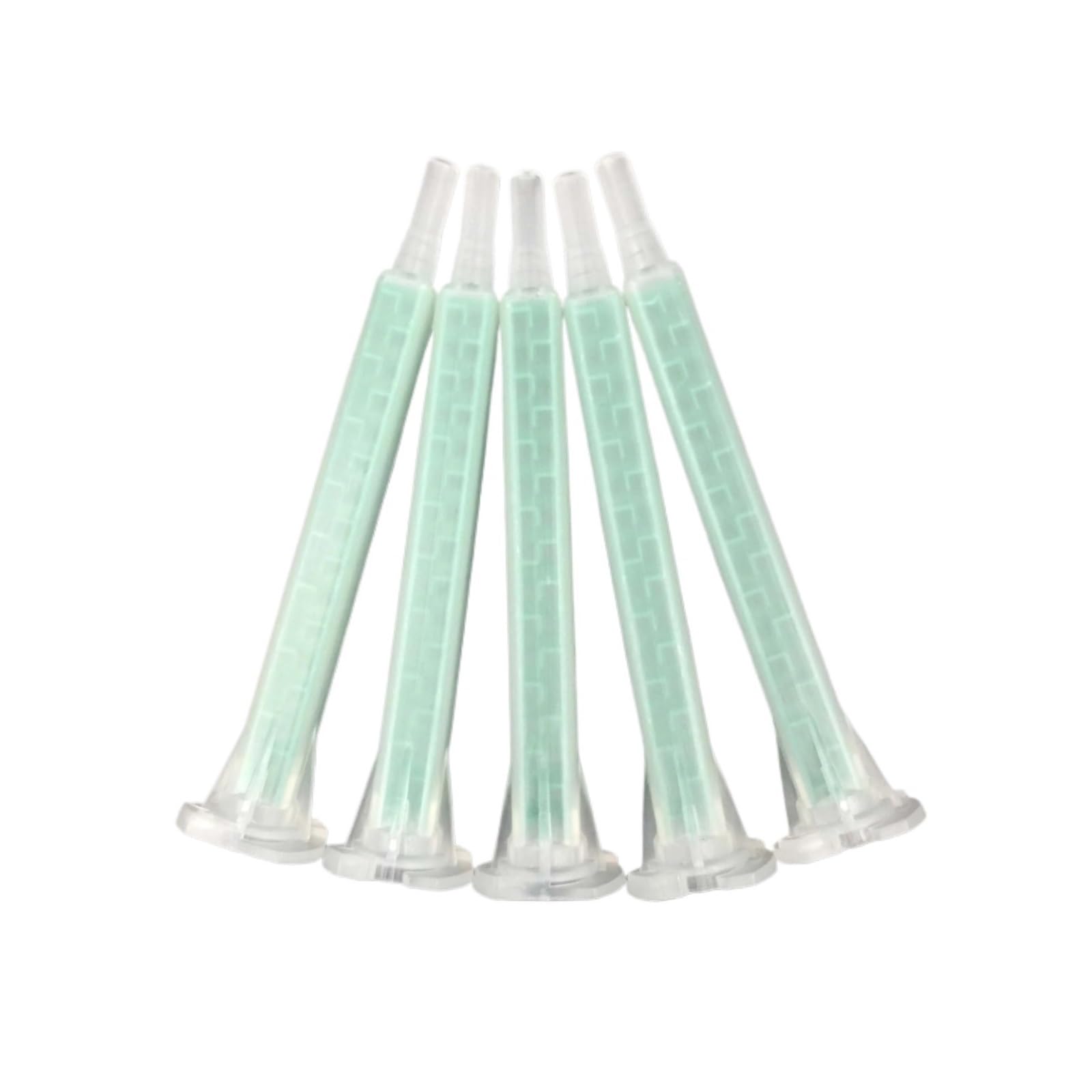 Mezclador estático epoxi de 250 piezas | Boquilla mezcladora de pegamento de resina de tubo mezclador for 50 ml 37 ml