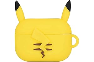 Officially Licensed Pokemon Pikachu AirPods Pro (2nd Generation) Silicone Case - POKE-810A