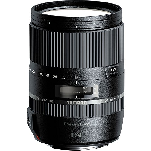 Tamron 16 – 300 mm f/3.5 – 6.3 Di II VC PZD objetivo Macro para cámaras Nikon (afb016 N 700) – (Certificado Reformado)