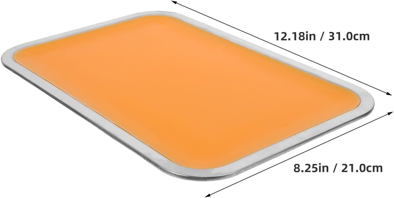 Student Dissection Pan Stainless Steel Wax Lined Tray for Labs | Silver Finish, Classroom Use, Sturdy Build for Longterm Use, Precision in Every Cut, Easy to Clean and Maintain