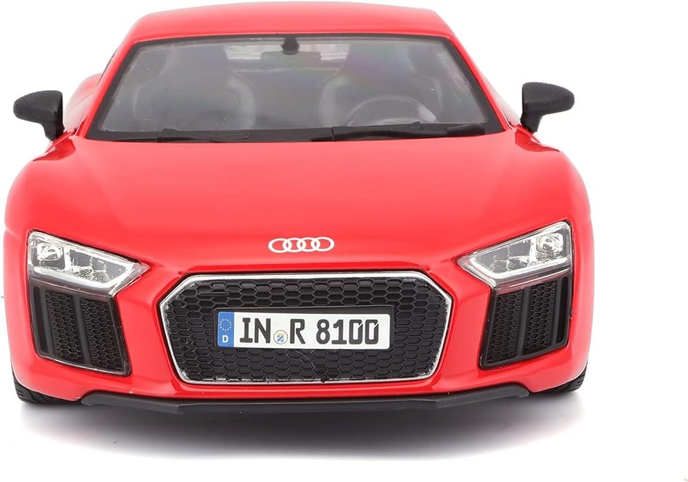 1:24 Scale Audi R8 V10 Plus, Red