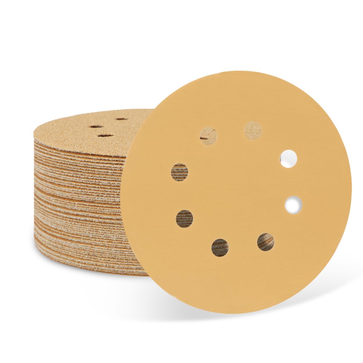 5 Inch Sanding Discs - 50 Pack 120 Grit -14 5 Inch Sanding Discs - 50 Pack 120 Grit -14