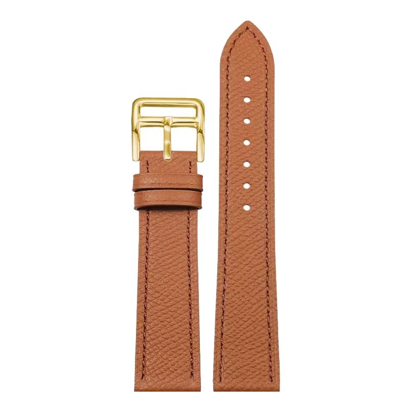 Bracelet montre cuir véritable 18/20/22mm souple pour un confort quotidien