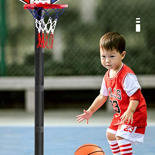 STOBOK Jogo de Basquete Com Pontuação Fácil E Ajustável Levantável Brinquedo de Basquete Interno Min