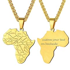 041 Gold-African Country Map