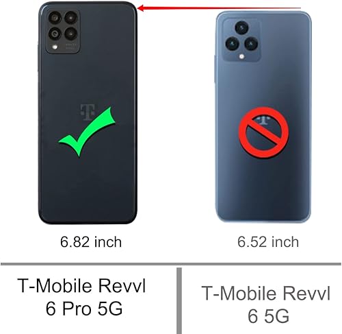 Miniatura 2 de Osophter Funda para Revvl 6 Pro 5G, Revvl 6X Pro 5G, transparente con protector de pantalla, TPU absorción de golpes, flexible para teléfono celular