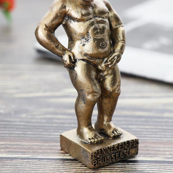 希少 ヨーロッパアンティーク 真鍮ブロンズ 小便小僧 約40cm 真鍮製オブジェ「MANNEKEN PIS」 - 海福雑貨通販部