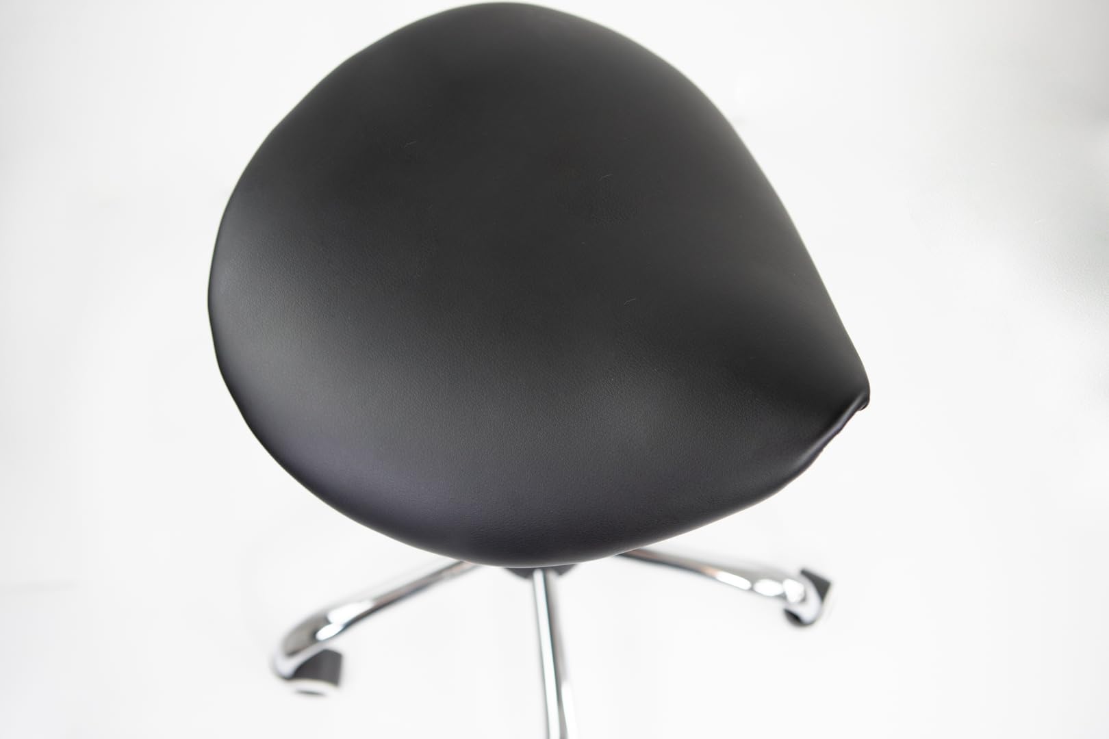 Zen Taburete con Ruedas Pro - Taburete Regulable Ergonómico para Relajación y Salud - Negro