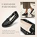 Imagen de GLAMORA Bailarinas Mujer Caladas Diseño Floral Zapatos Planos Plataforma Ligera Suela Flexible Antideslizante Plantilla Blanda Cómodas Transpirables Calzado Verano negro-38