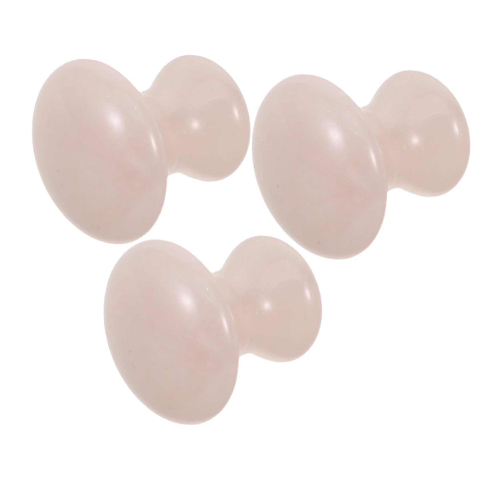 Anneome 3 Piezas Herramienta Gua Sha Facial de Cristal Forma de Piedra de Masaje Refrigerante para Facial Muscular y Circulación Mejorada Rutinas de Cuidado
