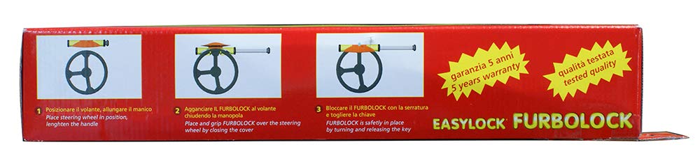 CORA 000102966 Furbolock Antifurto Blocca-Volante per Auto