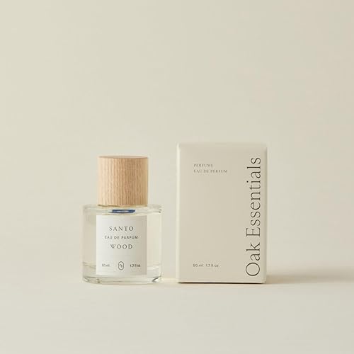 Miniatura 3 de Oak Essentials Santo Wood Eau De Parfum  Fragancia limpia y rica con eucalipto, Palo Santo, sándalo y abedul blanco, 1.7 fl oz