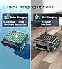 WYBOT F1 - Solar Powered Robotic Pool Surface Skimmer Robot with 8-Hour Continuous Cleaning, App Control, Anti-Entanglement, Anti-Leakage, 7L Large Basket (Black & Green)