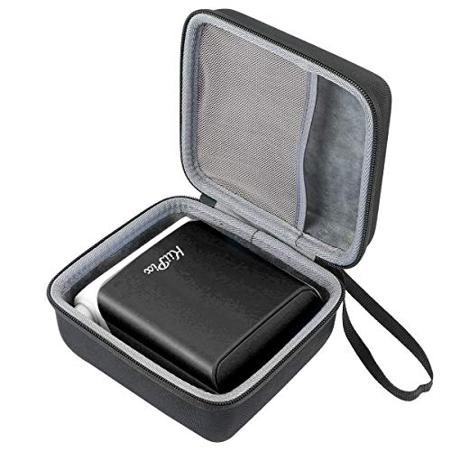 co2CREA Storage Carry Travel Hard Case for KIIPIX Instant Photo Printer(travel case) (Black)