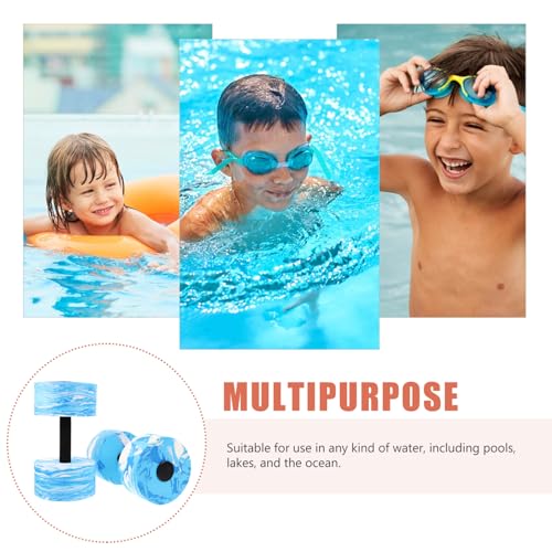 GANAZONO 2pcs Mancuernas Acuáticas para Ejercicio en Piscina miniatura 3