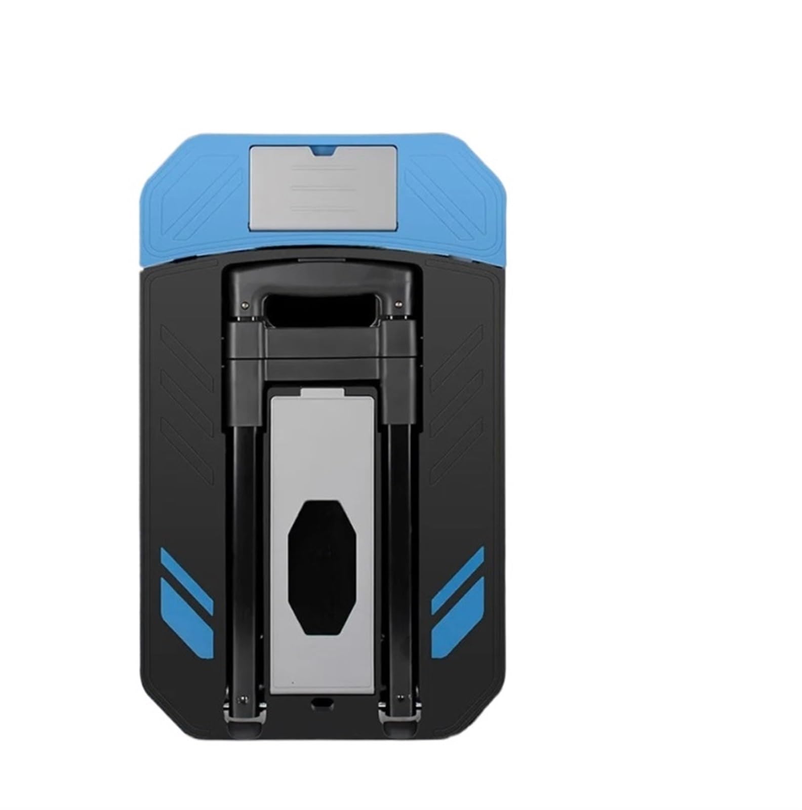 Przenośny składany wózek z kółkami - lekki wózek ręczny do artykułów spożywczych i podróży - trwały, kompaktowy wózek dla łatwego transportu