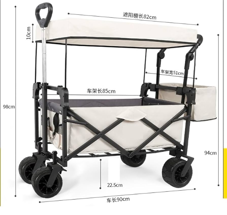 【新品、未使用】アウトドア　キャンプ　カート アウトドアワゴン 100L 大容量 期間限定6980円 キャリーワゴン