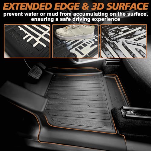 Image of TripleAliners Floor Mats for 2025 2026 Tesla Model Y Juniper,Standard Trim