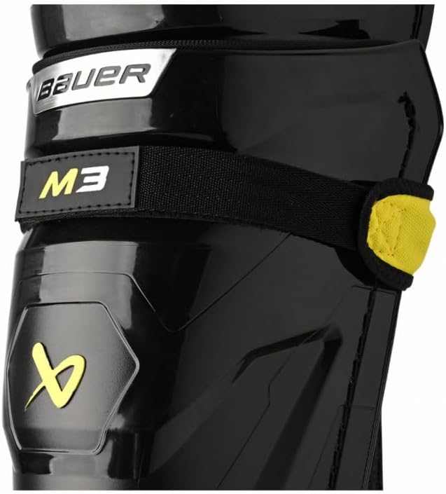 Bauer Supreme M3 Ice Hockey Shin Pads Intermediate (Size 13.0)