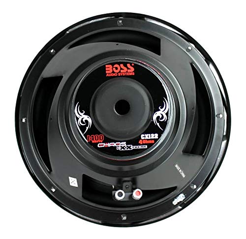 Boss Audio Chaos Cx122 12" 2800 Watt Car Power Subwoofer Sub Woofer Pair #TOP6
