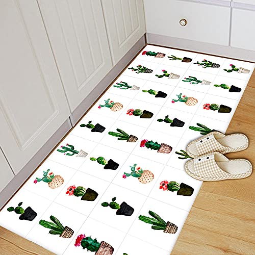 Vinilos Pared Cocina Cactus De Planta Verde Vinilo Adhesivo Cenefas Adhesivas Baño Cocina Azulejos Decorativos Adhesivos… - Imagen 3