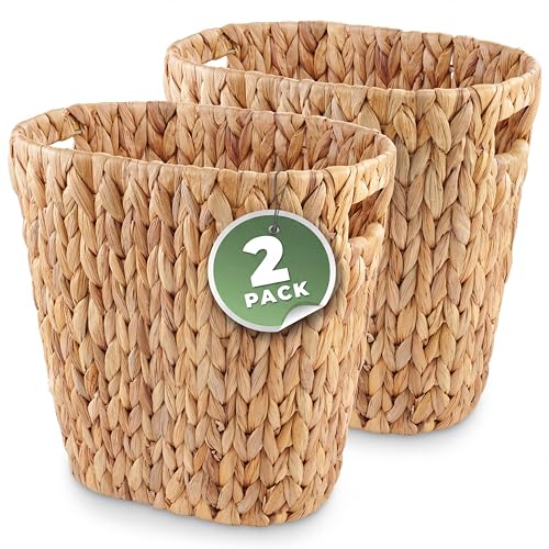Canecas Ovaladas de Mimbre Juego 2 Piezas miniatura 2