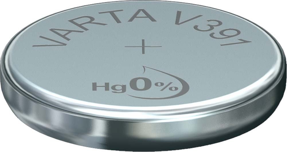VartaBatteries Electronics V391 button cell battery 1-pack, Button cells in original blister pack of 1