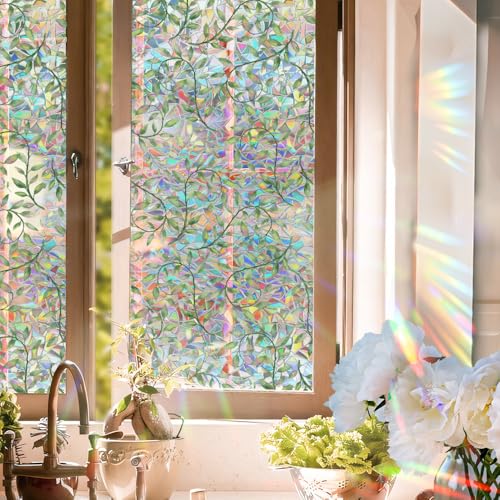 Vinilo decorativo de ventana Stained Glass 17 x 78.74 in miniatura 1