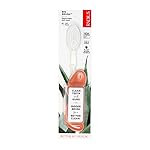 RADIUS Toothbrush Big Brush with Replaceable Head, Left Hand, Soft in Coral Sparkle, BPA Free and ADA Accepted, Designed to Improve Gum Health and Reduce The Risk of Gum Disease
