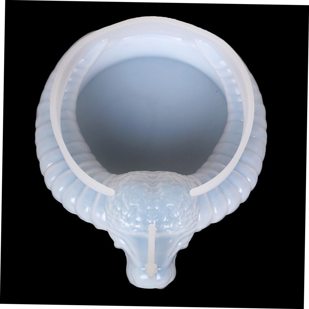 NUOBESTY 2pezzi Stampo Silicone Forma Di Testa Di Mucca Per Epoxy Contenitore Di Stoccaggio Flessibile e Creativo Per Decorazioni Fai Te e Oggetti Arredo