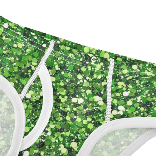 KLL Green Glitter Texturoddler Boys' Pure Cotton Nighttime Underwear Cute Children Panties4
