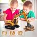 victob ABS Diecast Truck Toy, Friction Powered Construction Vehicle for Boys Ages 3-12, Image 5 victob ABS Diecast Truck Toy, Friction Powered Construction Vehicle for Boys Ages 3-12, Image 5