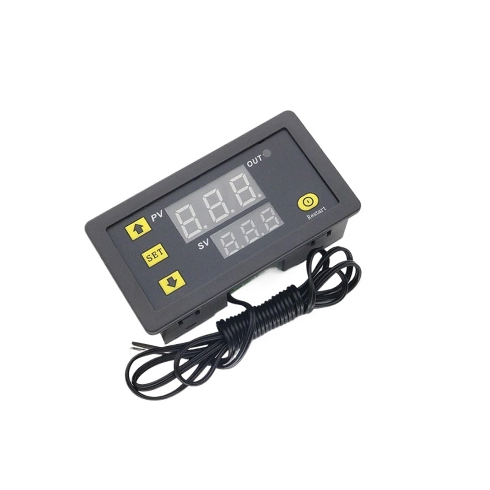 DC 12V Mini Digital Temperature Controller 12V 24V 220V Thermostat Regulator Heating Cooling Control Thermoregulator With Sensor(DC24V)
