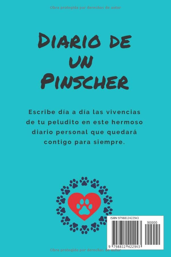 Miniatura 2 de Diario de un Pinscher El diario personal para escribir las vivenvias y aventuras diarias de tu mejor amigo. Que calimento para perros le encanta que