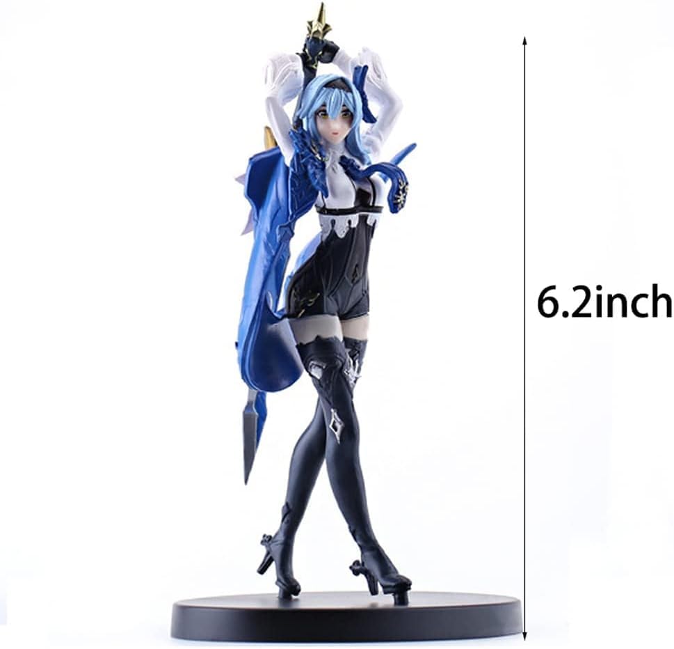 Miniatura 5 de Figura de anime EULA de 6.2 pulgadas, exquisito diseño de personaje para colección de fanáticos del juegofigura de acción de juguete