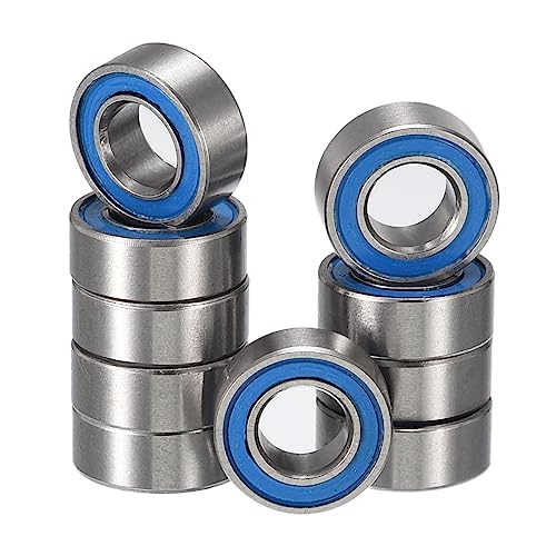 Rodamientos MR105-2RS con doble sello de goma contra el polvo para reparar motores y ventiladores