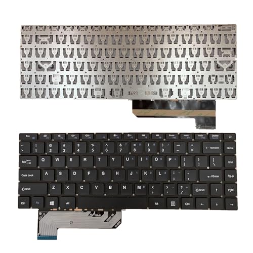 Clavier US pour Gateway GWTN141-4 avec frappe silencieuse et précise