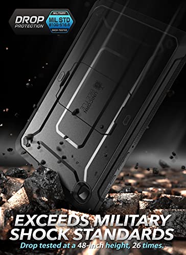 Supcase Unicorn Beetle Pro Series Case For Galaxy Tab A7 Lite 8.7 Inch (2021 Release), With Built-In Screen Protector Full-Body Rugged Heavy Duty Case (Black) #TOP4