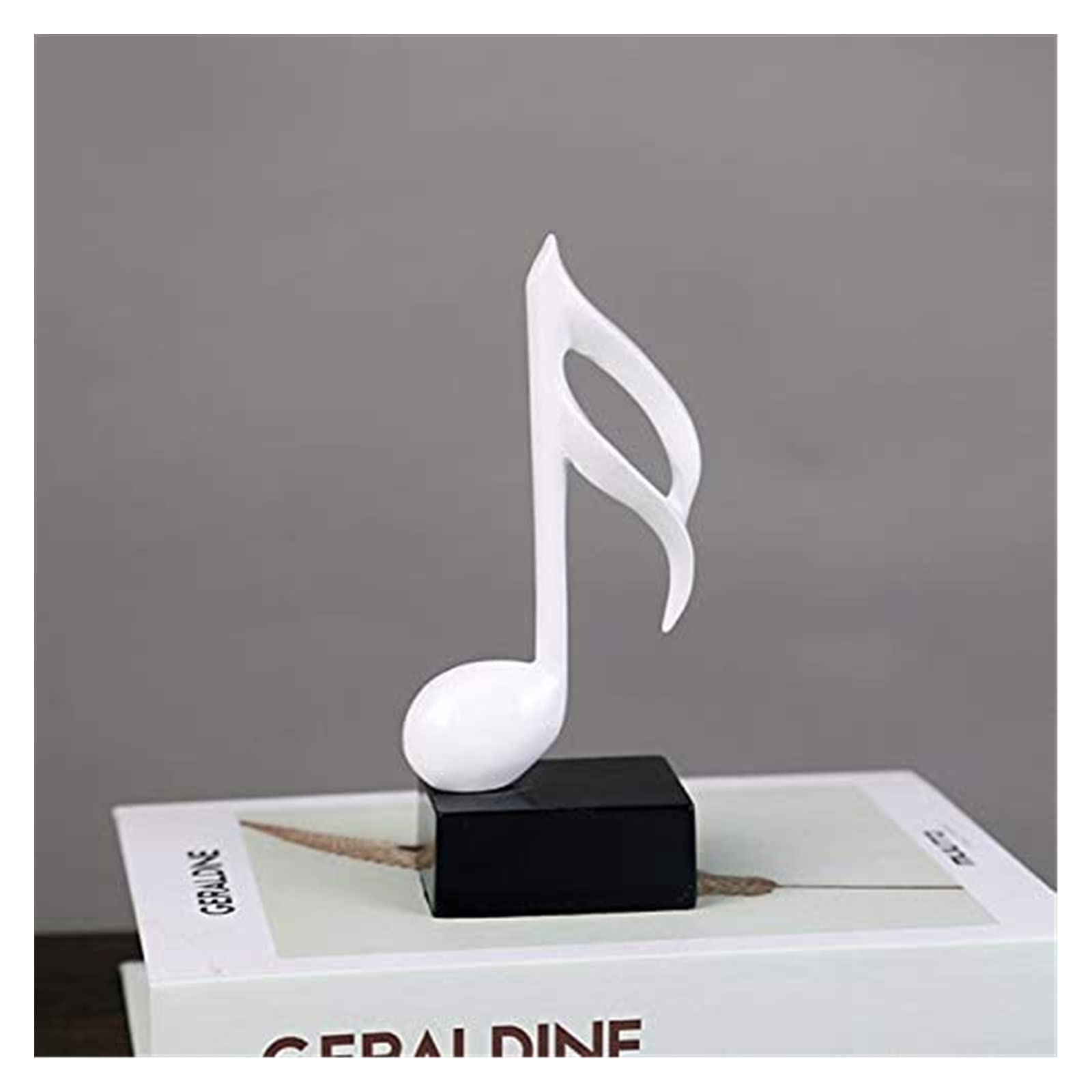 Amazon.co.jp: 彫刻 置物・オブジェ 装飾用の音符の置物、注意芸術の