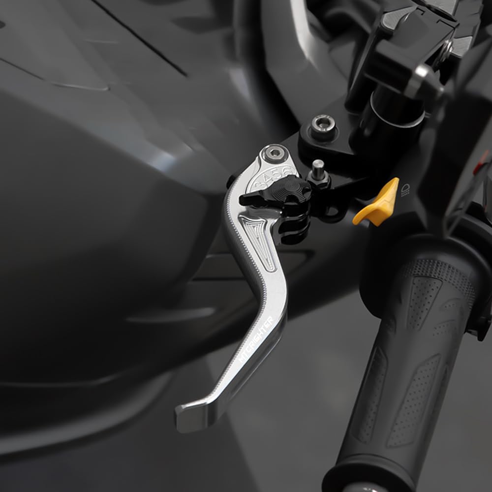 Zestaw krótkich dźwigni sprzęgła hamulca Honda Scrambler SCL500 CL250 CL300 CL500 CL Street 2023-2024 stop aluminium CNC czarny